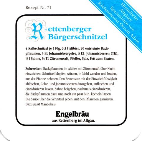 rettenberg oa-by engel rezept IV 12b (quad180-71 bürgerschnitzel-schwarzblau)